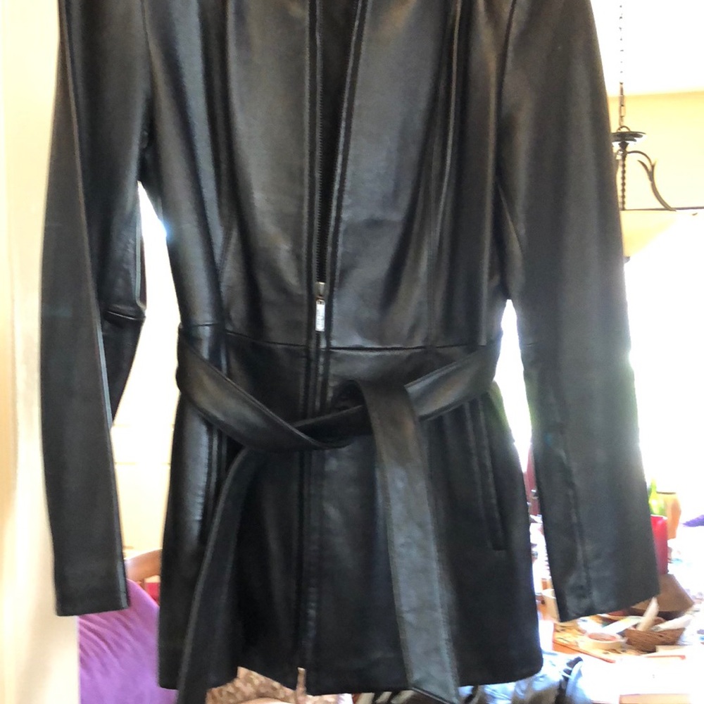 Leather jacket